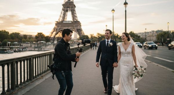 Sélectionner le meilleur vidéaste de mariage à Paris : guide complet